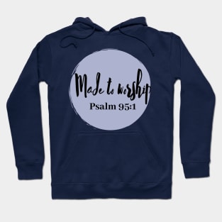 psalm 95:1 Hoodie